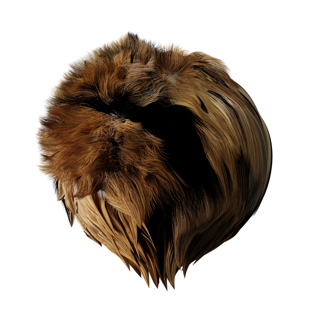 Juvenile California Ground Squirrel Low-poly 3D model_44