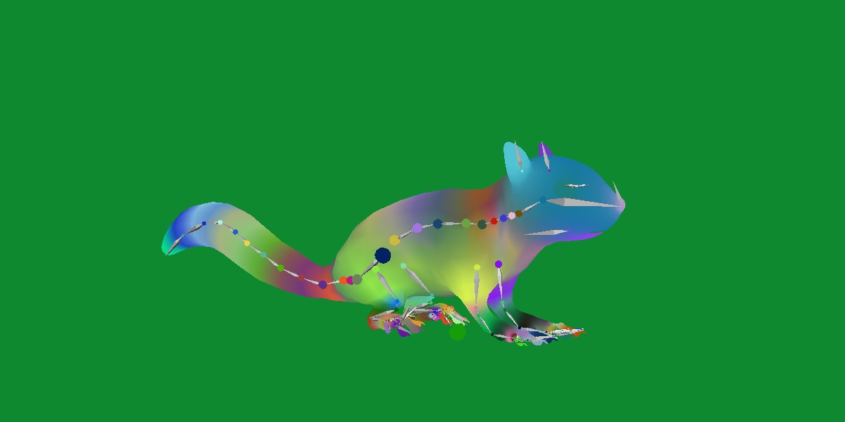 Juvenile California Ground Squirrel Low-poly 3D model_19