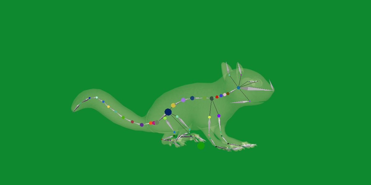 Juvenile California Ground Squirrel Low-poly 3D model_20