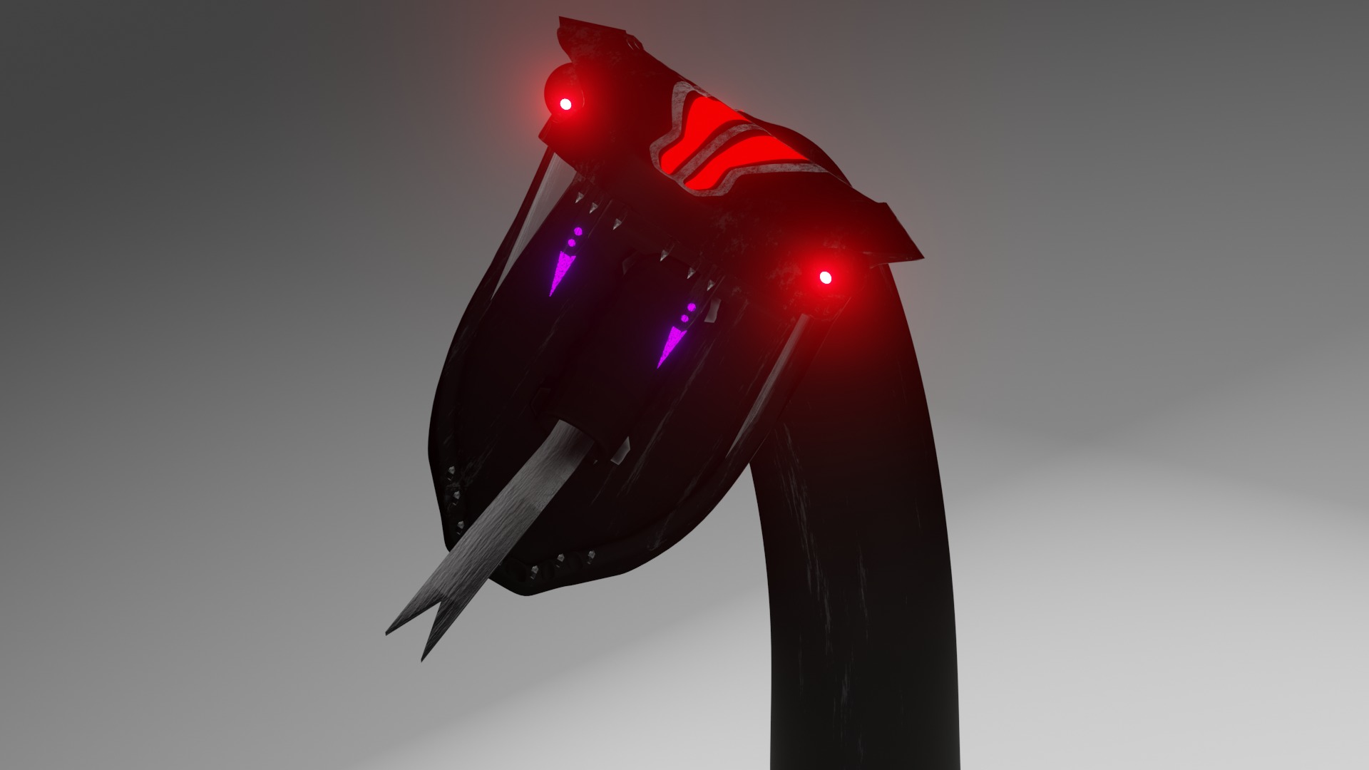Robotic Snake 3D model_2