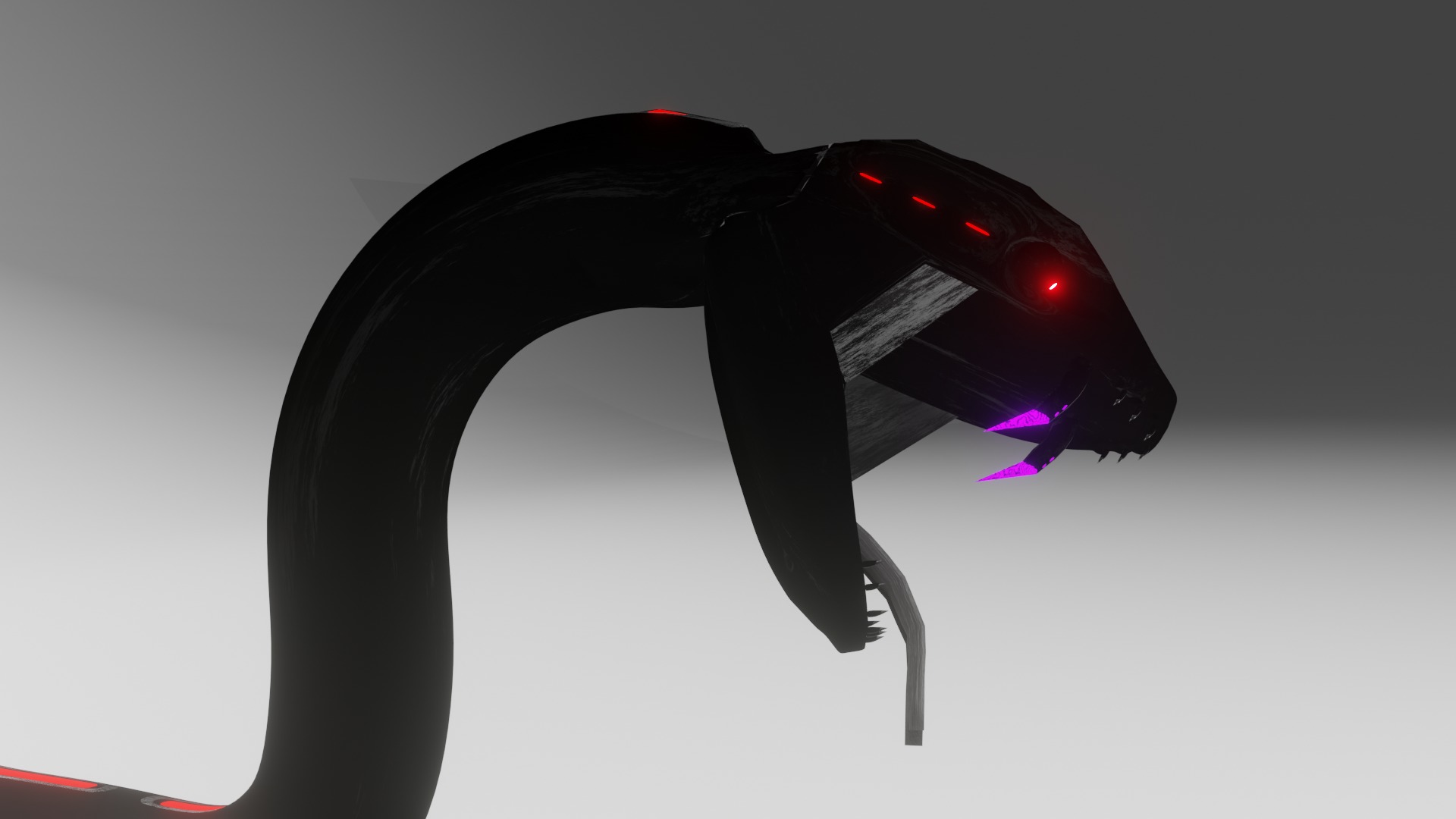 Robotic Snake 3D model_4