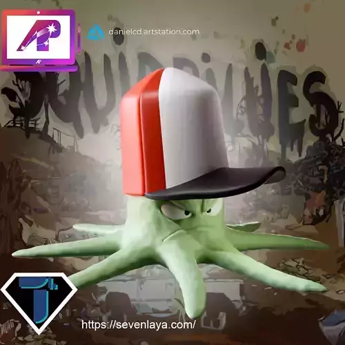 Early Cuyler Squidbillies 3D print model