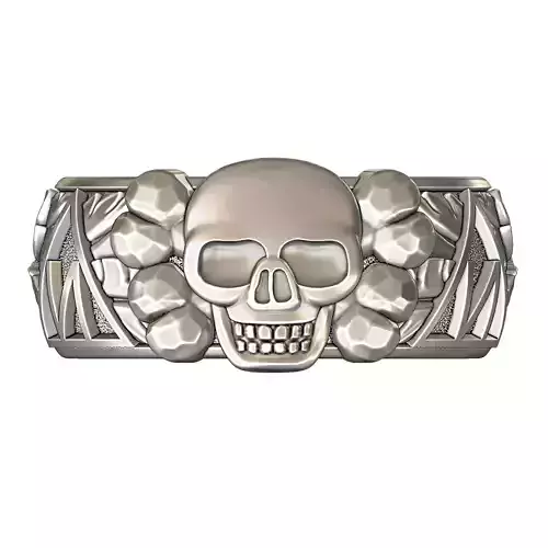 Replica of an SS skull ring