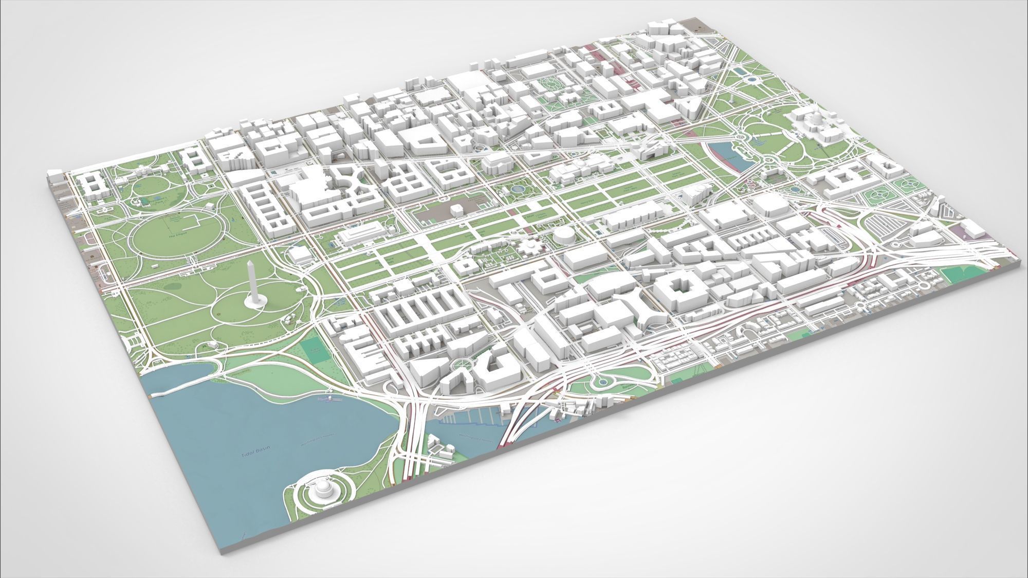 Capitol Hill Washington Columbia USA  3D model_6