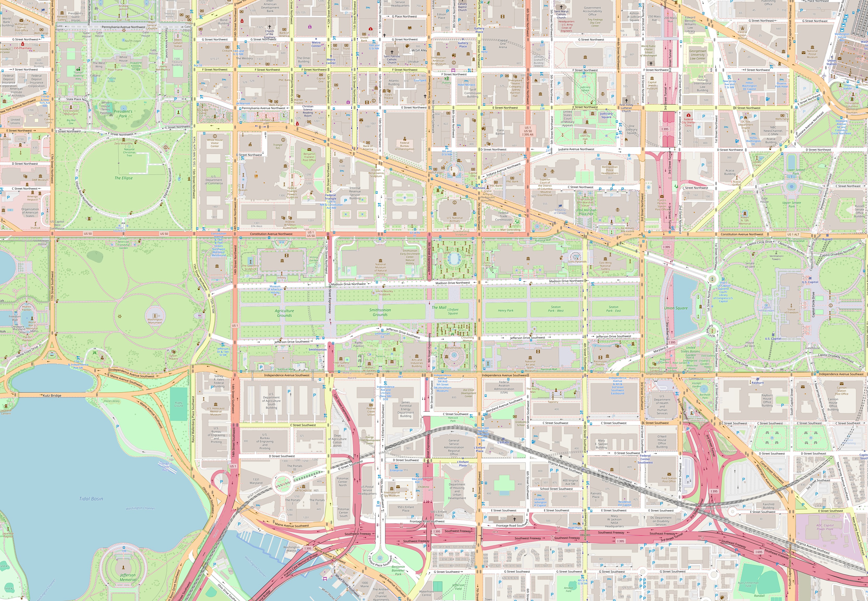 Capitol Hill Washington Columbia USA  3D model_15