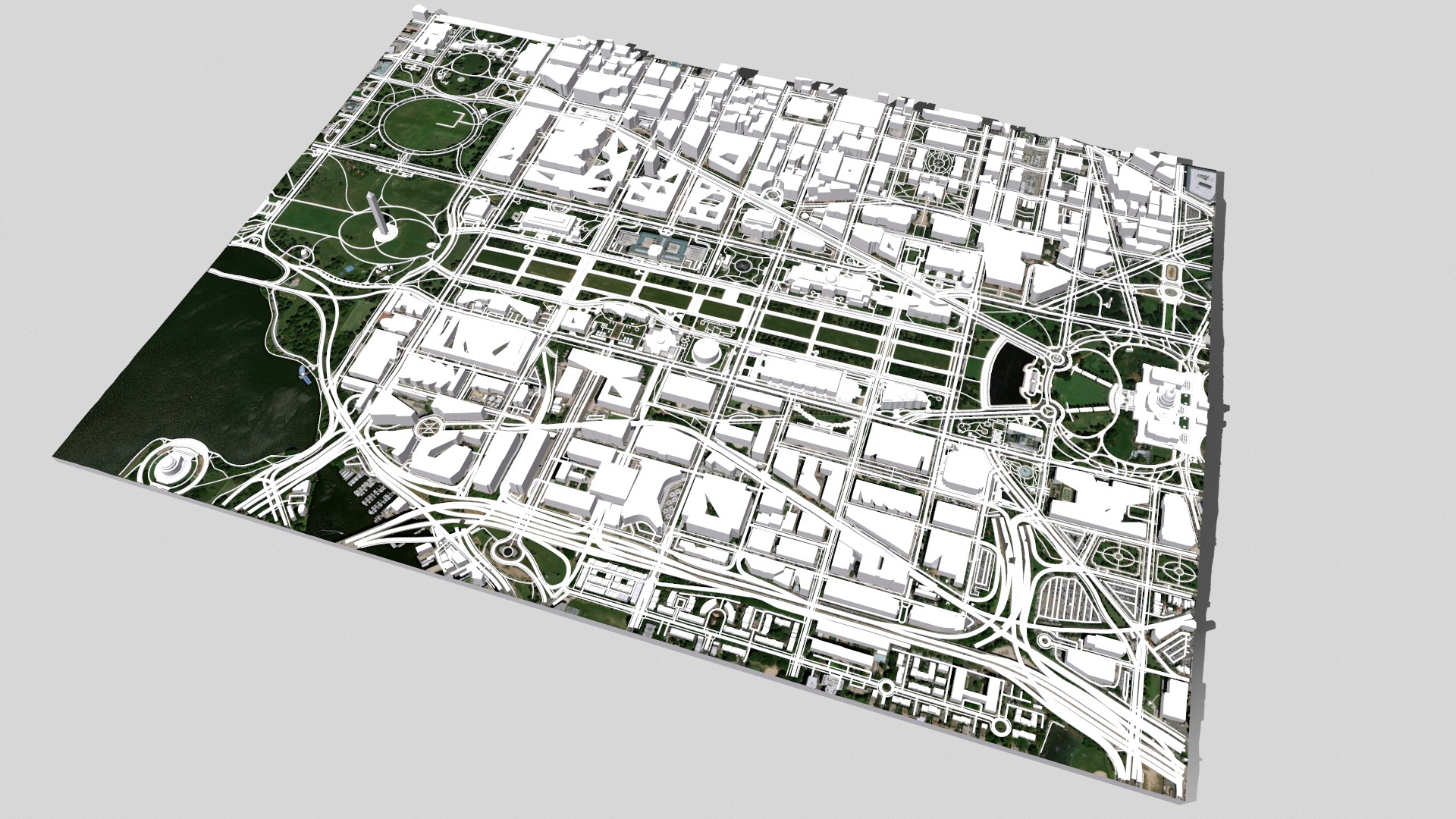 Capitol Hill Washington Columbia USA  3D model_9