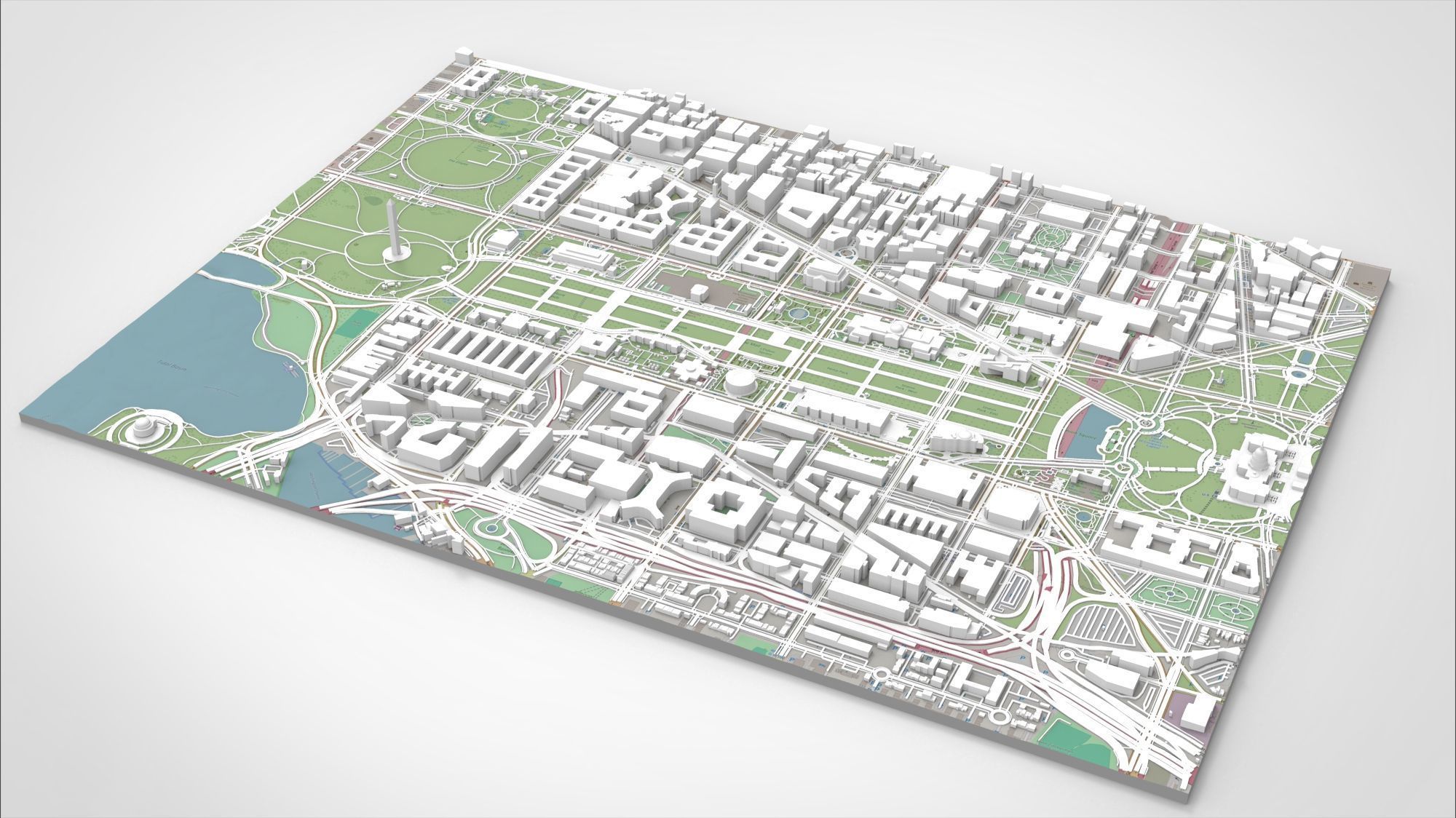 Capitol Hill Washington Columbia USA  3D model_8