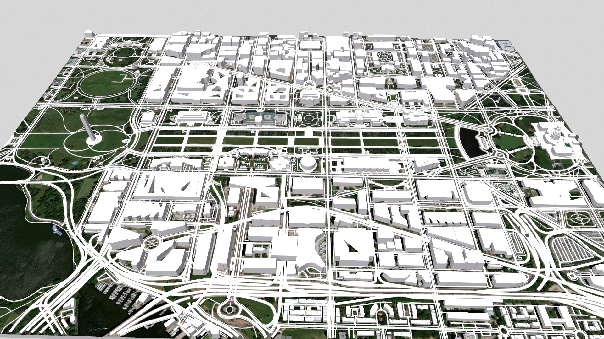 Capitol Hill Washington Columbia USA  3D model_7