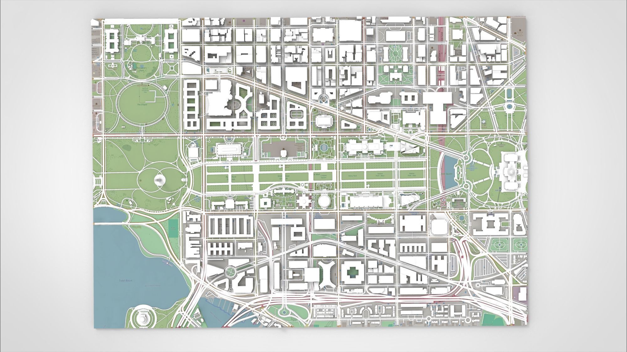 Capitol Hill Washington Columbia USA  3D model_10