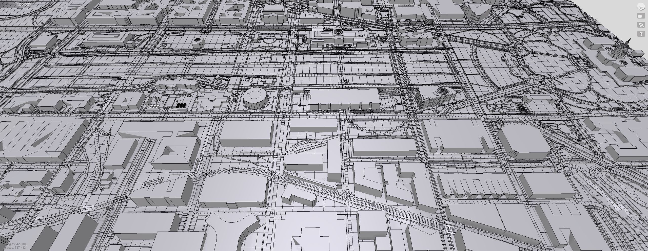 Capitol Hill Washington Columbia USA  3D model_14