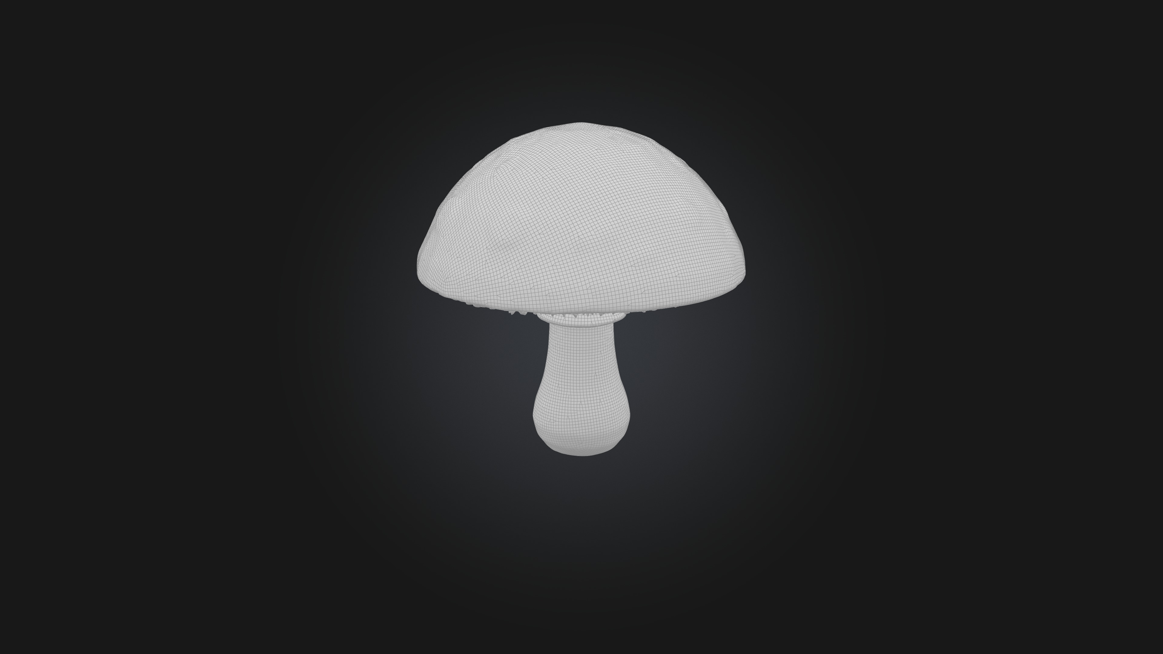 Mushroom 3D model_1