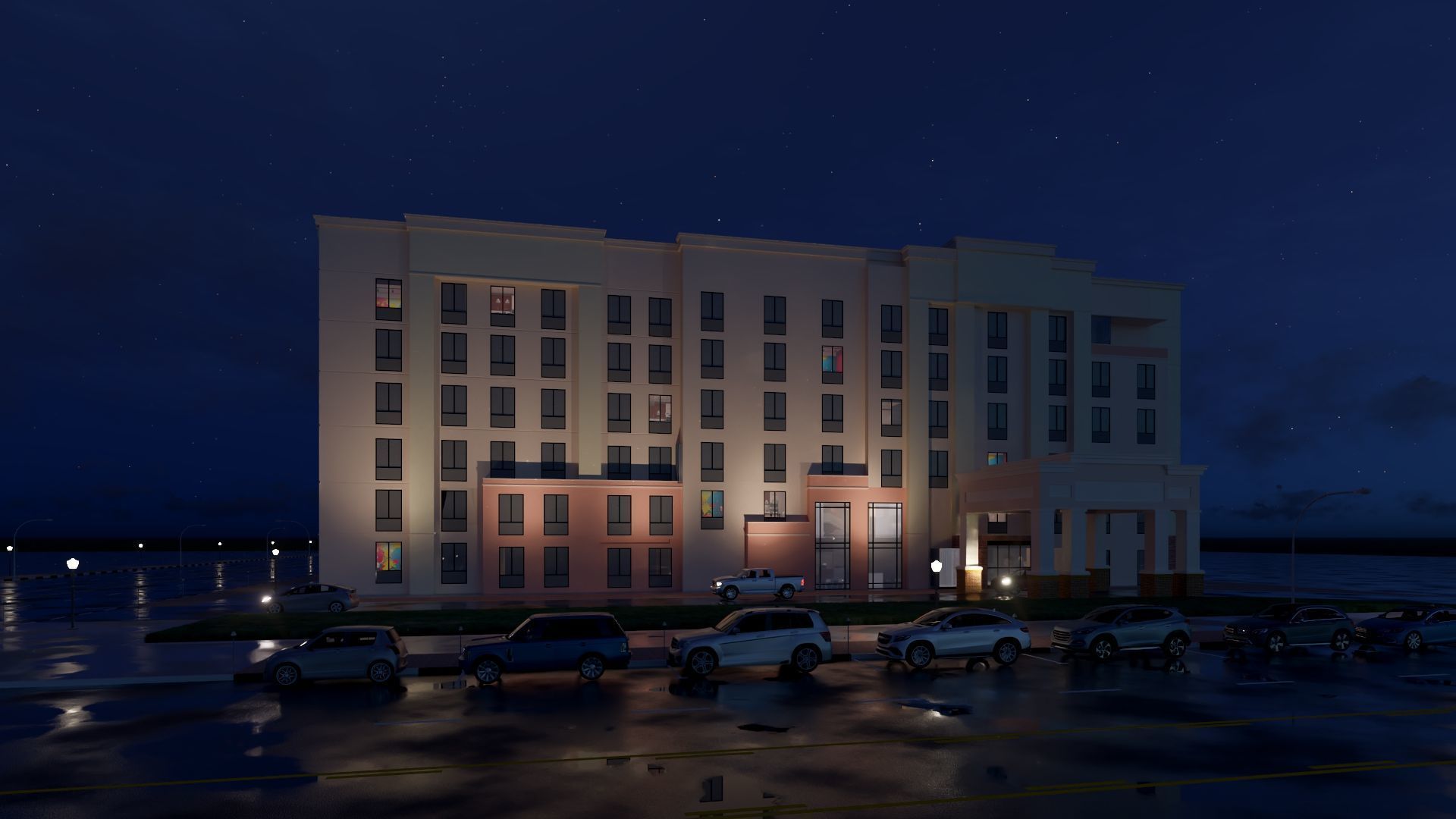 Hotel 3D model_7