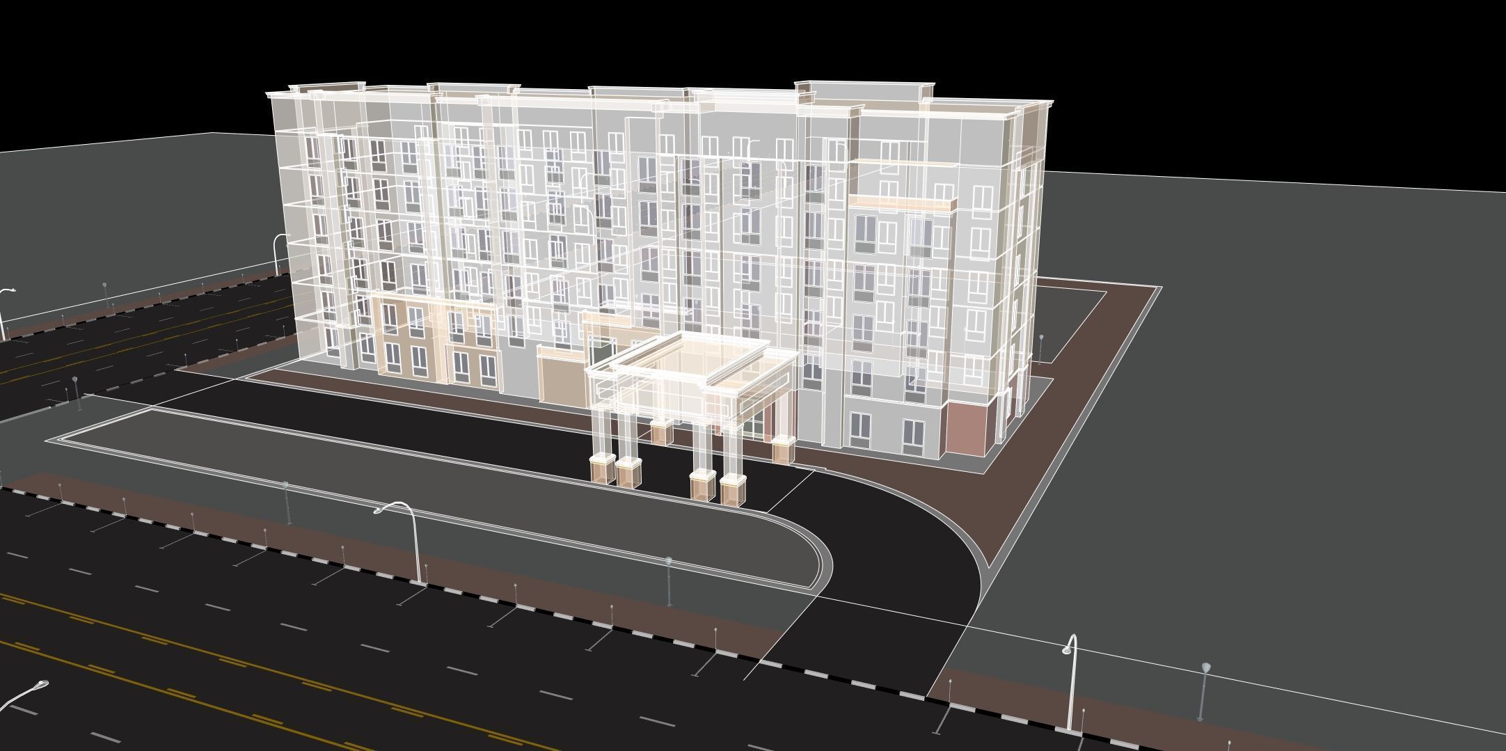 Hotel 3D model_4