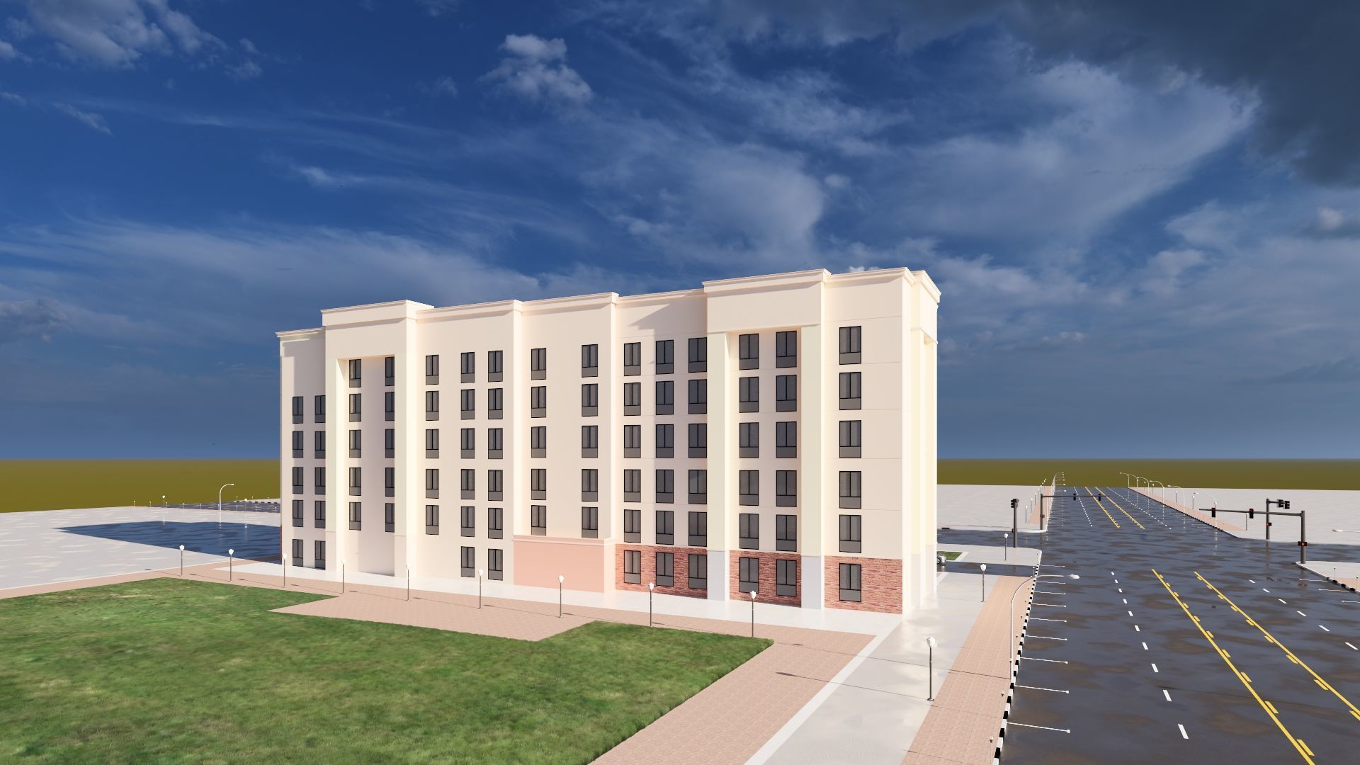 Hotel 3D model_10