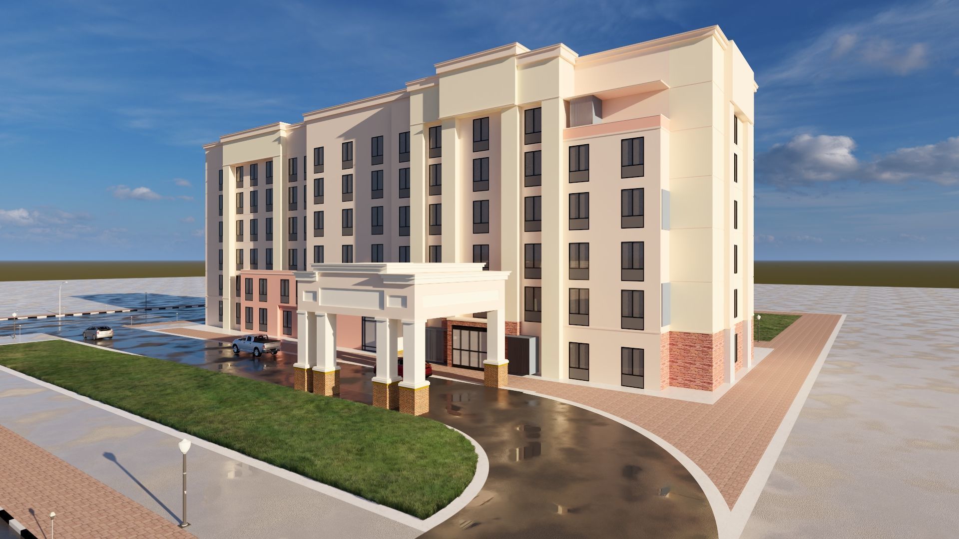 Hotel 3D model_8