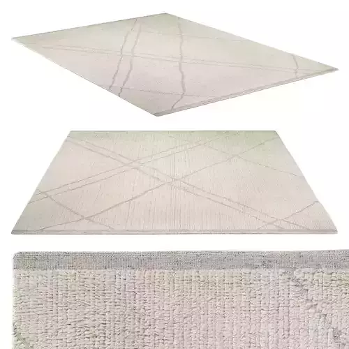 Gwyneth Amber Lewis x Loloi Denim Silver