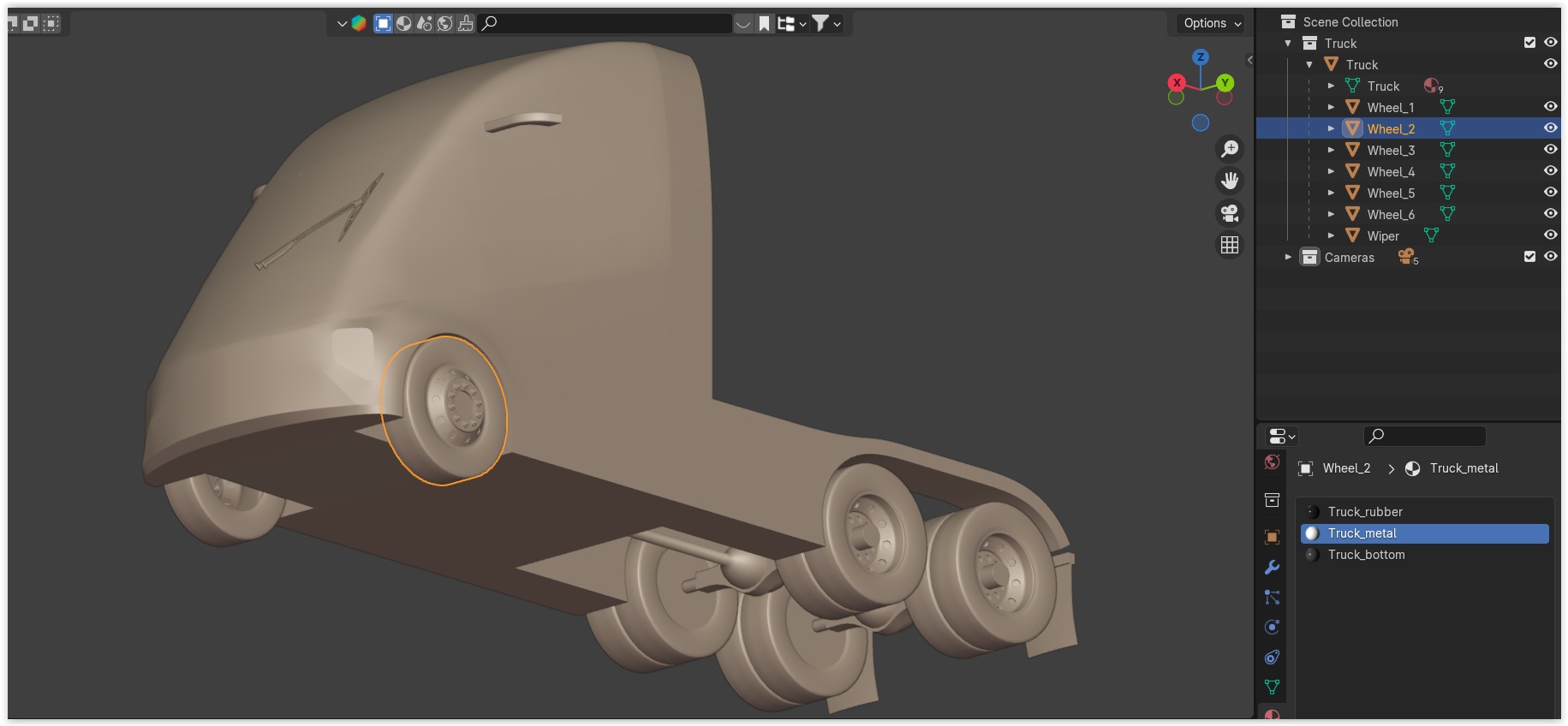 Future truck exterior 3D model_10