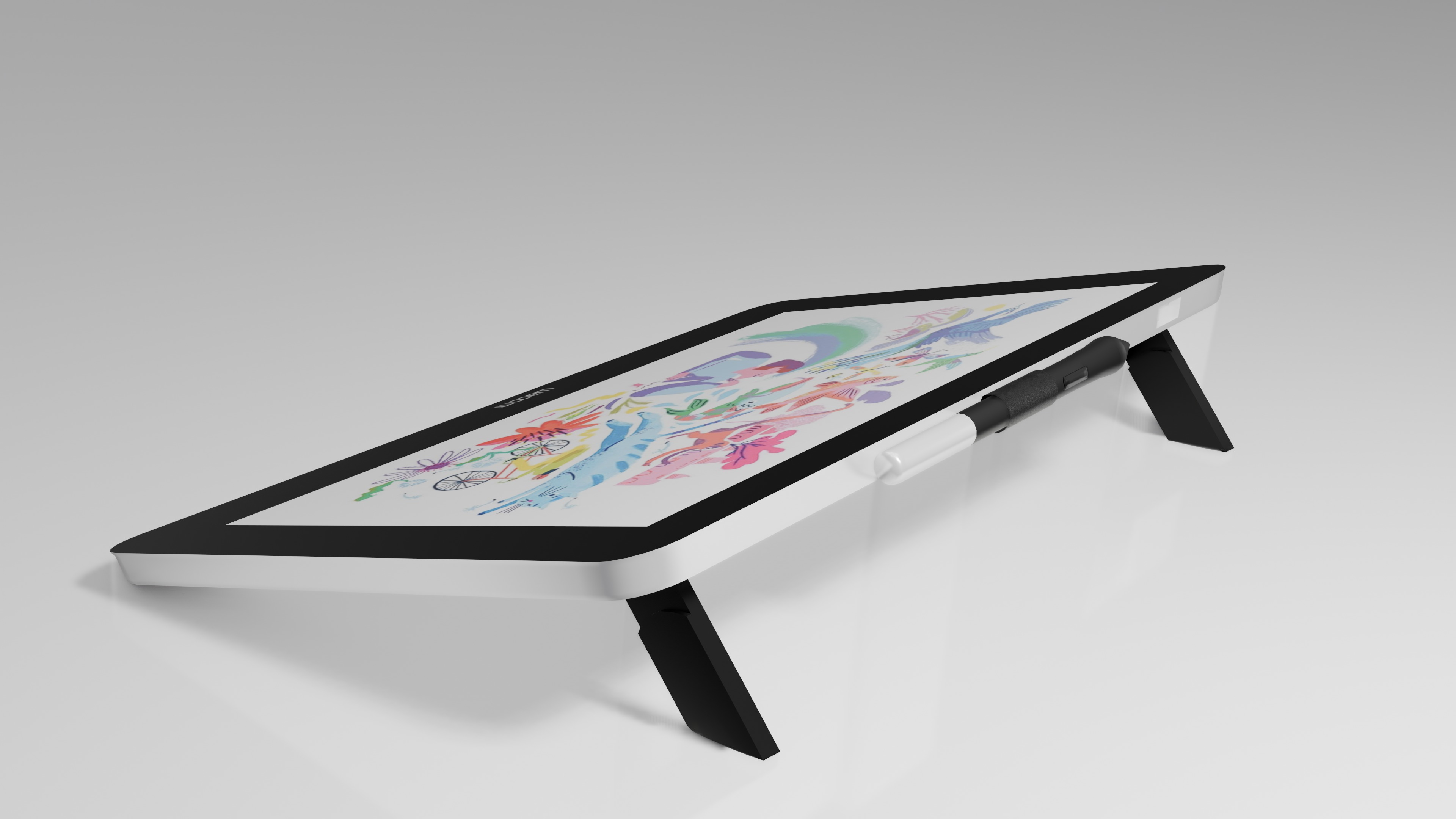 Wacom One Gen 1 3D model_4
