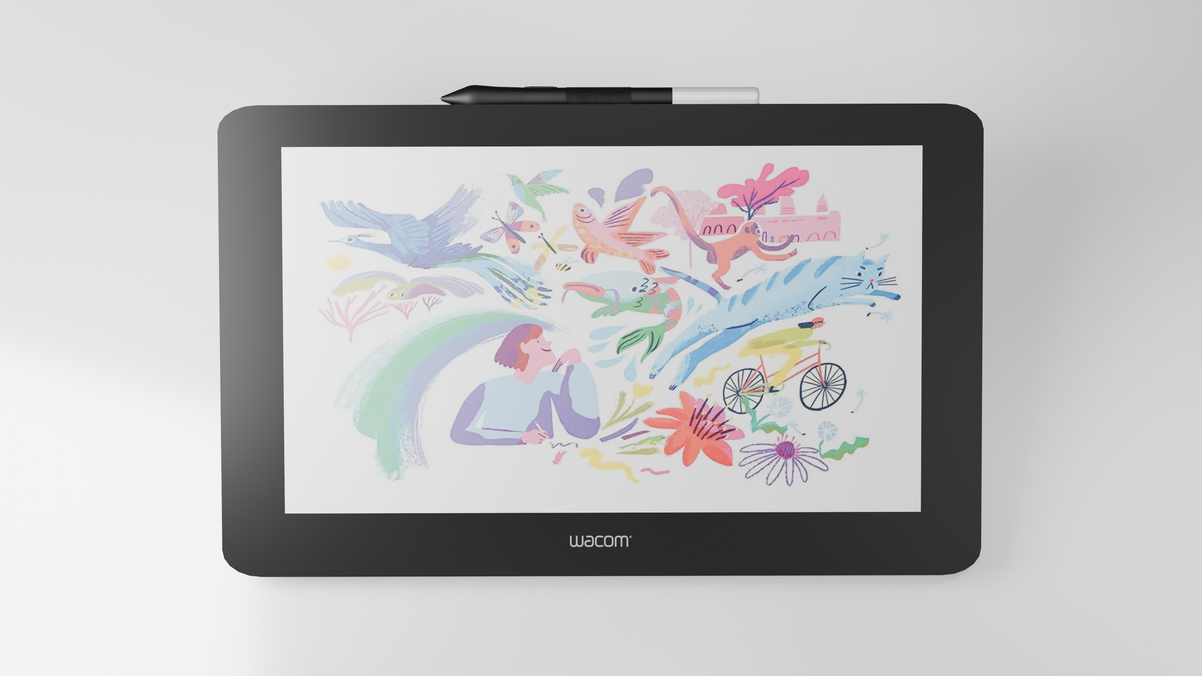 Wacom One Gen 1 3D model_5