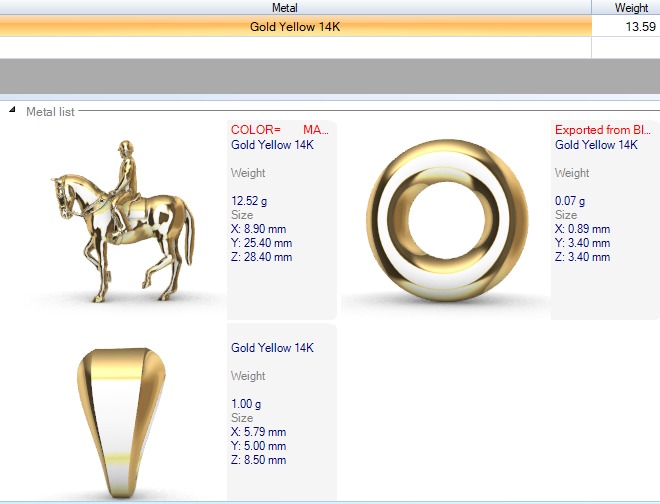 Jockey And Horse Pendant Necklace 3D print model_16