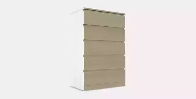 MALM Chest of 6 drawers 3