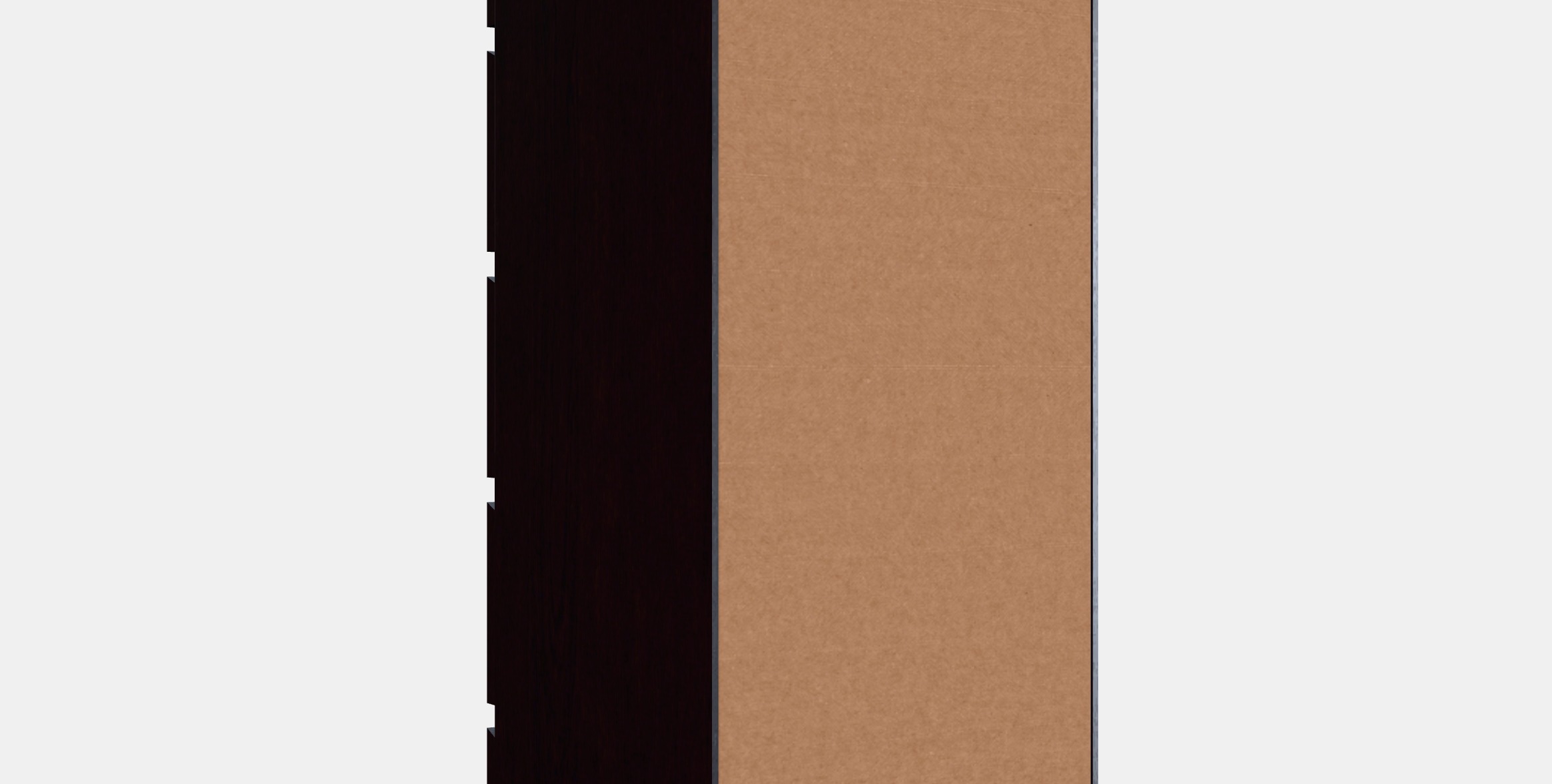 MALM Chest of 6 drawers 5 Low-poly 3D model_4