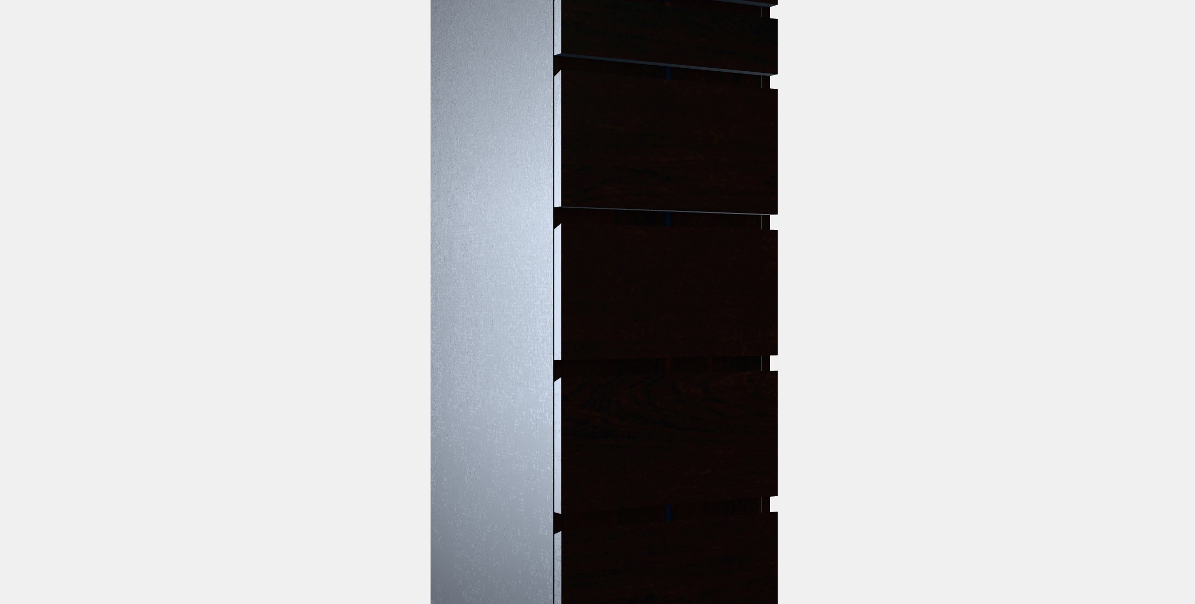 MALM Chest of 6 drawers 5 Low-poly 3D model_8