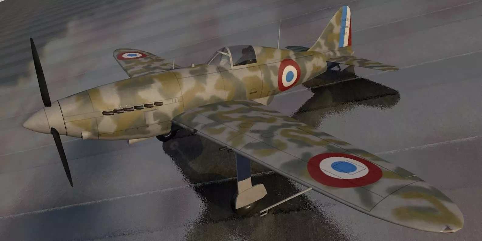 Arsenal VG-39 C1 3D model_0