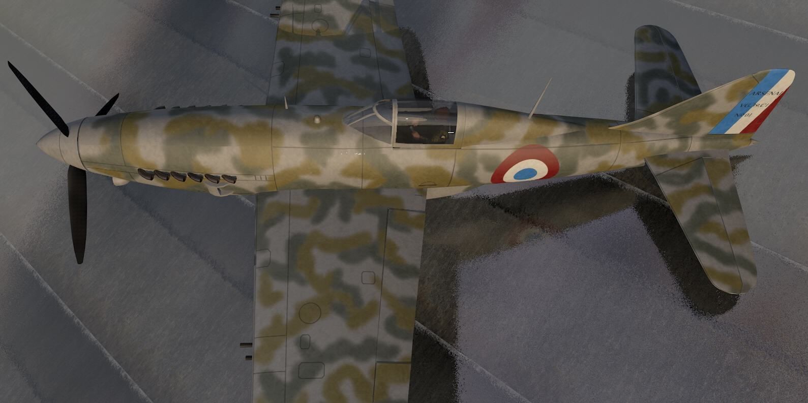 Arsenal VG-39 C1 3D model_3