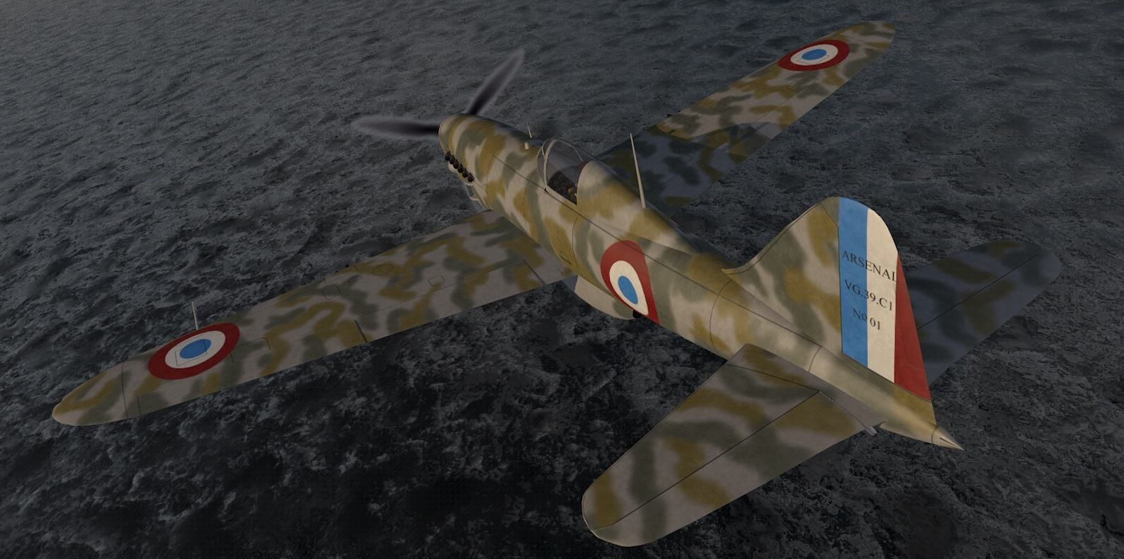 Arsenal VG-39 C1 3D model_9