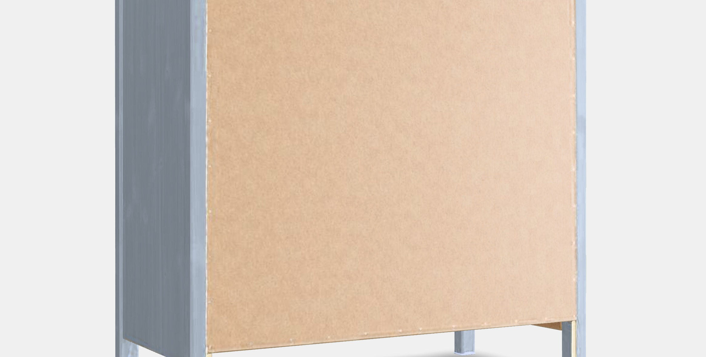 HEMNES Chest of 3 drawers 1 Low-poly 3D model_5