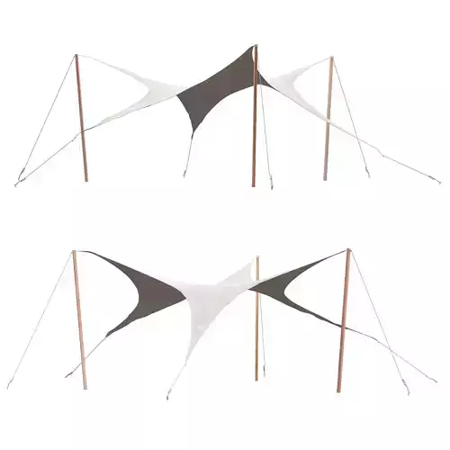  manta hexagonal sail shader