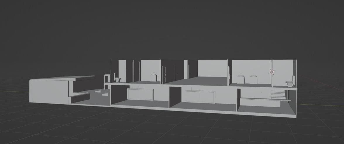 Condominio Habitacao Popular 3D model_8