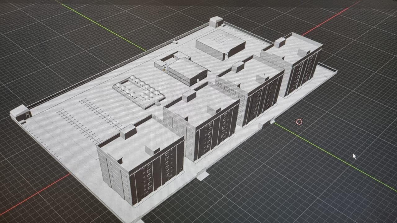 Condominio Habitacao Popular 3D model_17