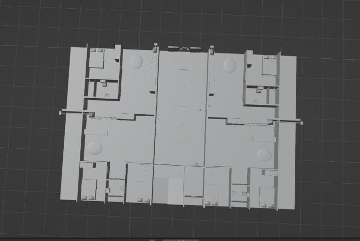 Condominio Habitacao Popular 3D model_12