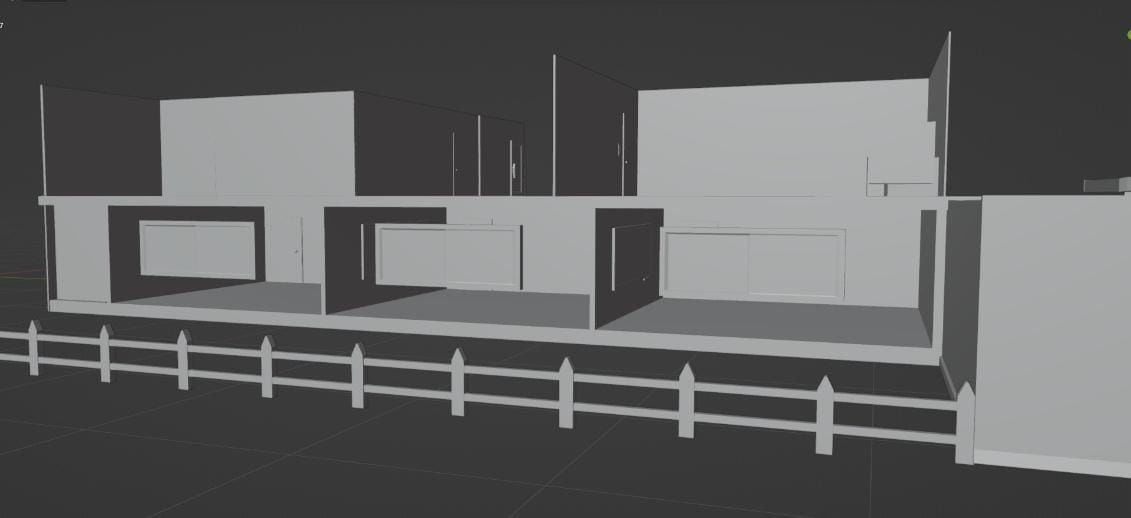 Condominio Habitacao Popular 3D model_7