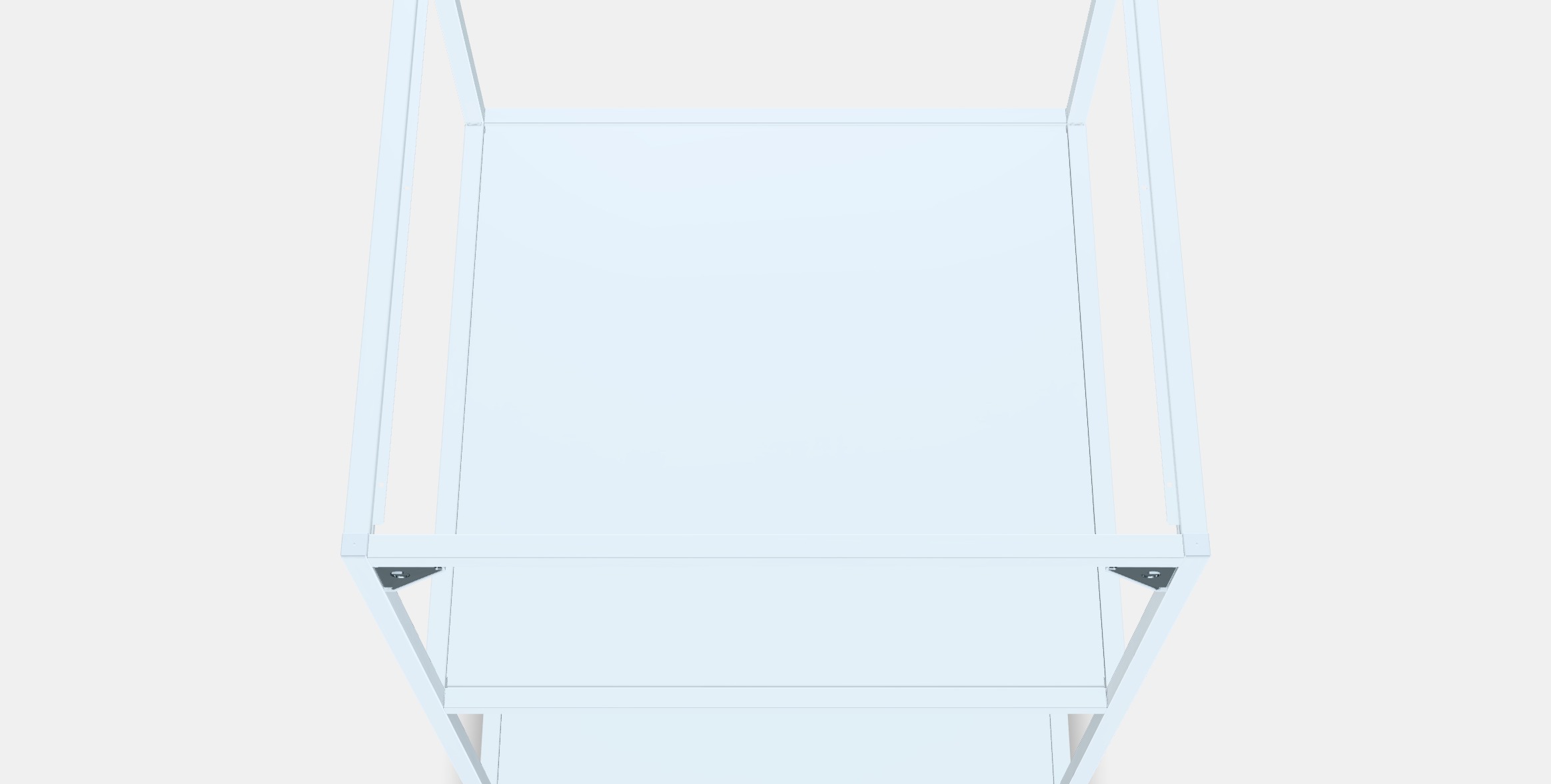 ENHET Base fr w shelves 5 Low-poly 3D model_4