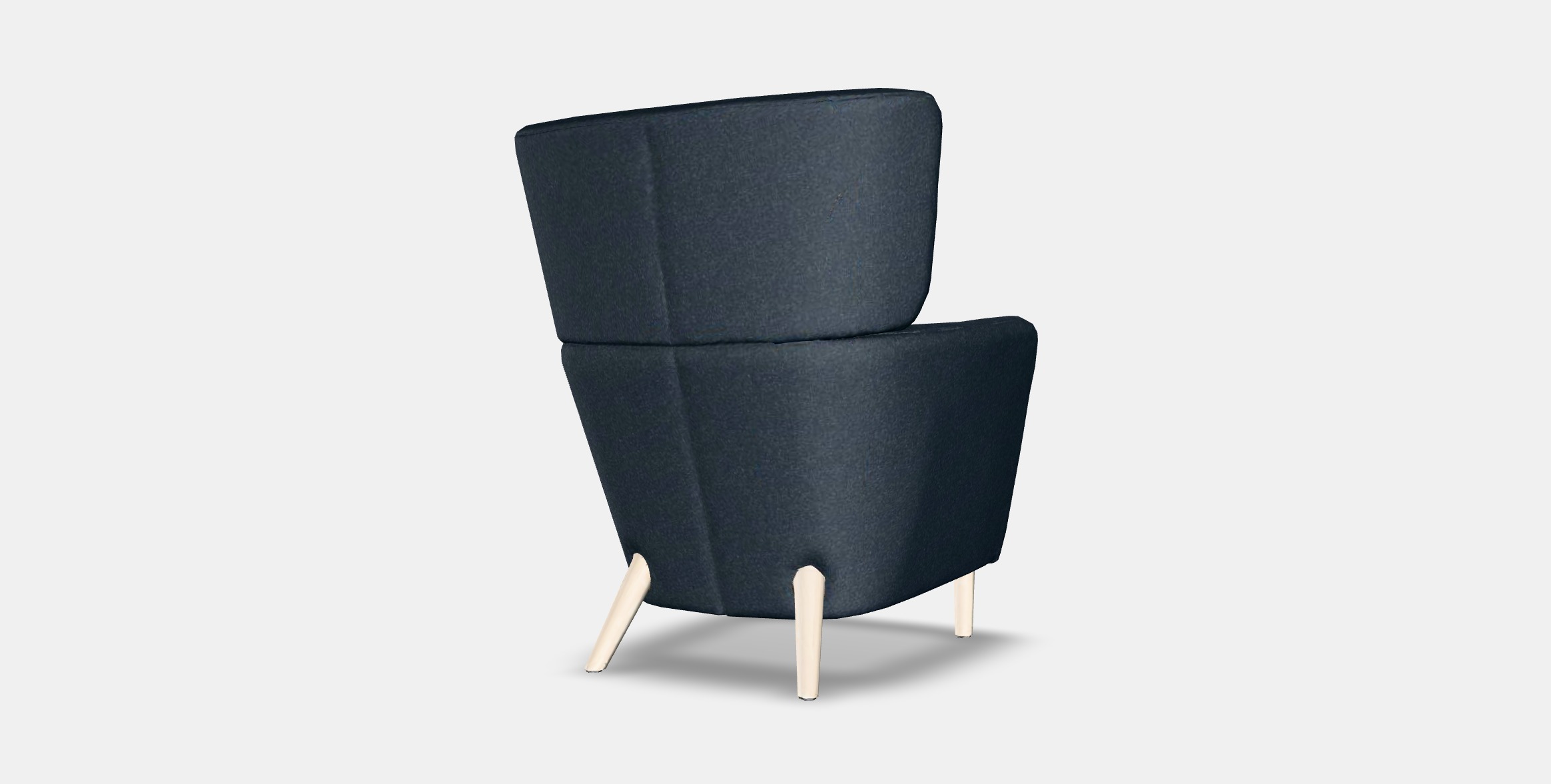 OSKARSHAMN Wing chair 1 Low-poly 3D model_5