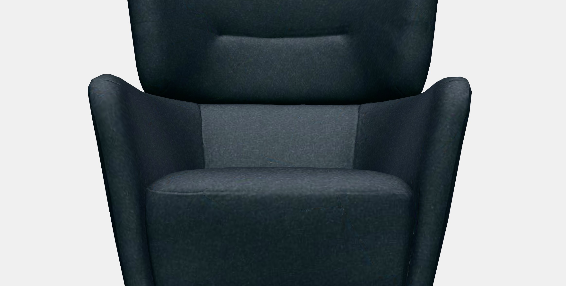 OSKARSHAMN Wing chair 1 Low-poly 3D model_11