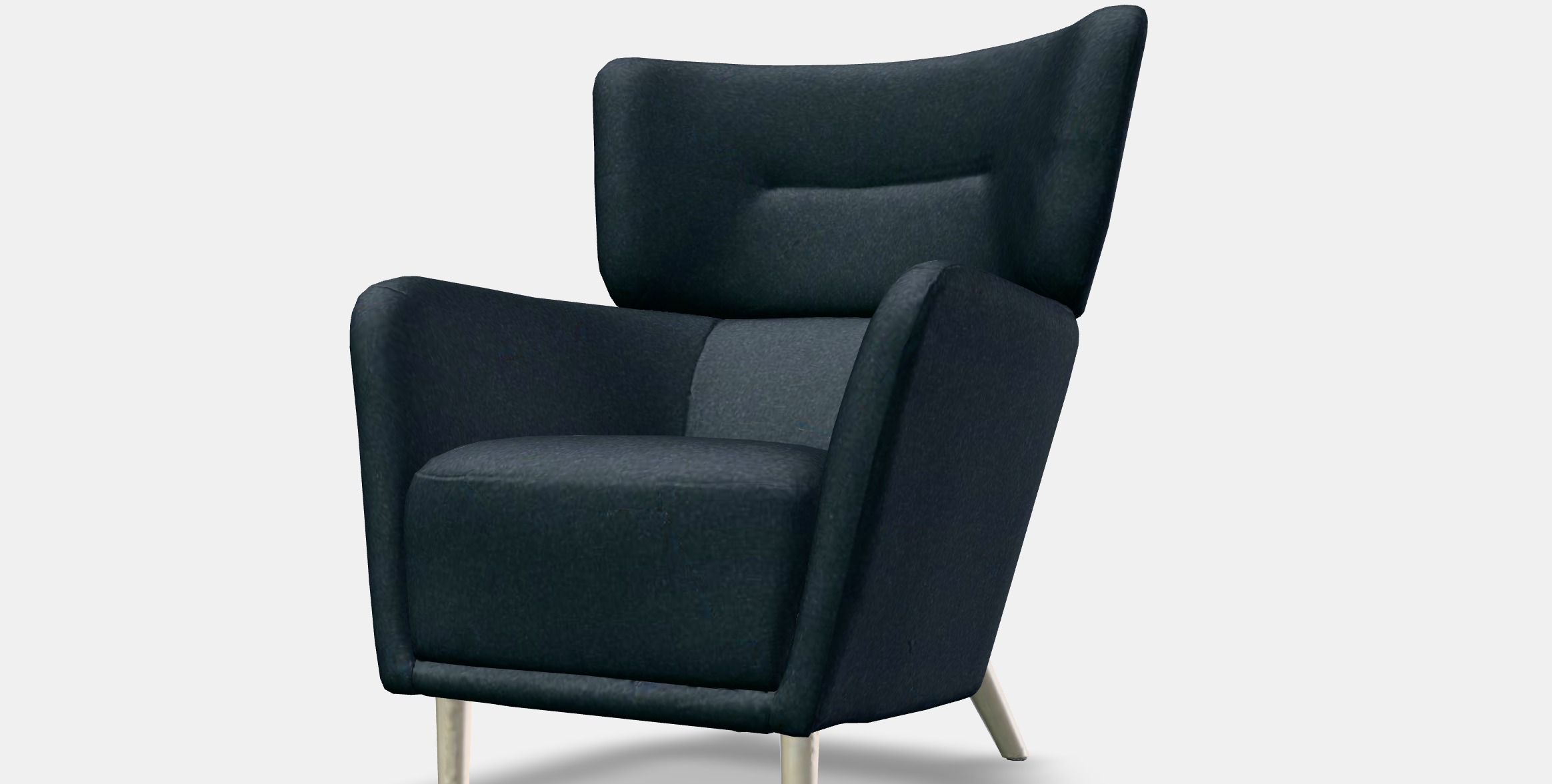 OSKARSHAMN Wing chair 1 Low-poly 3D model_16