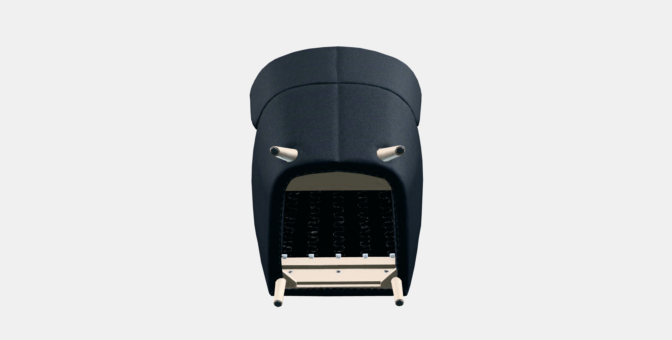 OSKARSHAMN Wing chair 1 Low-poly 3D model_7