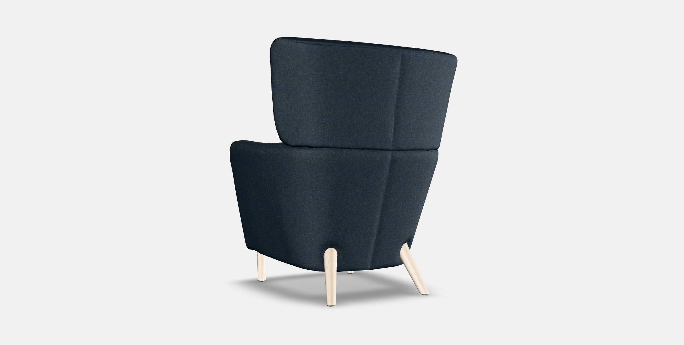 OSKARSHAMN Wing chair 1 Low-poly 3D model_14