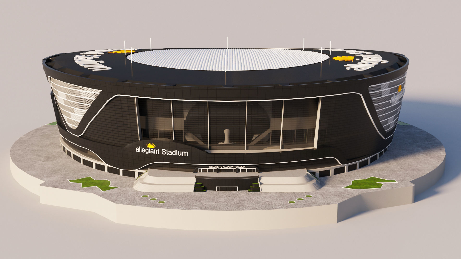 USA Stadiums 3D Model Collection_49