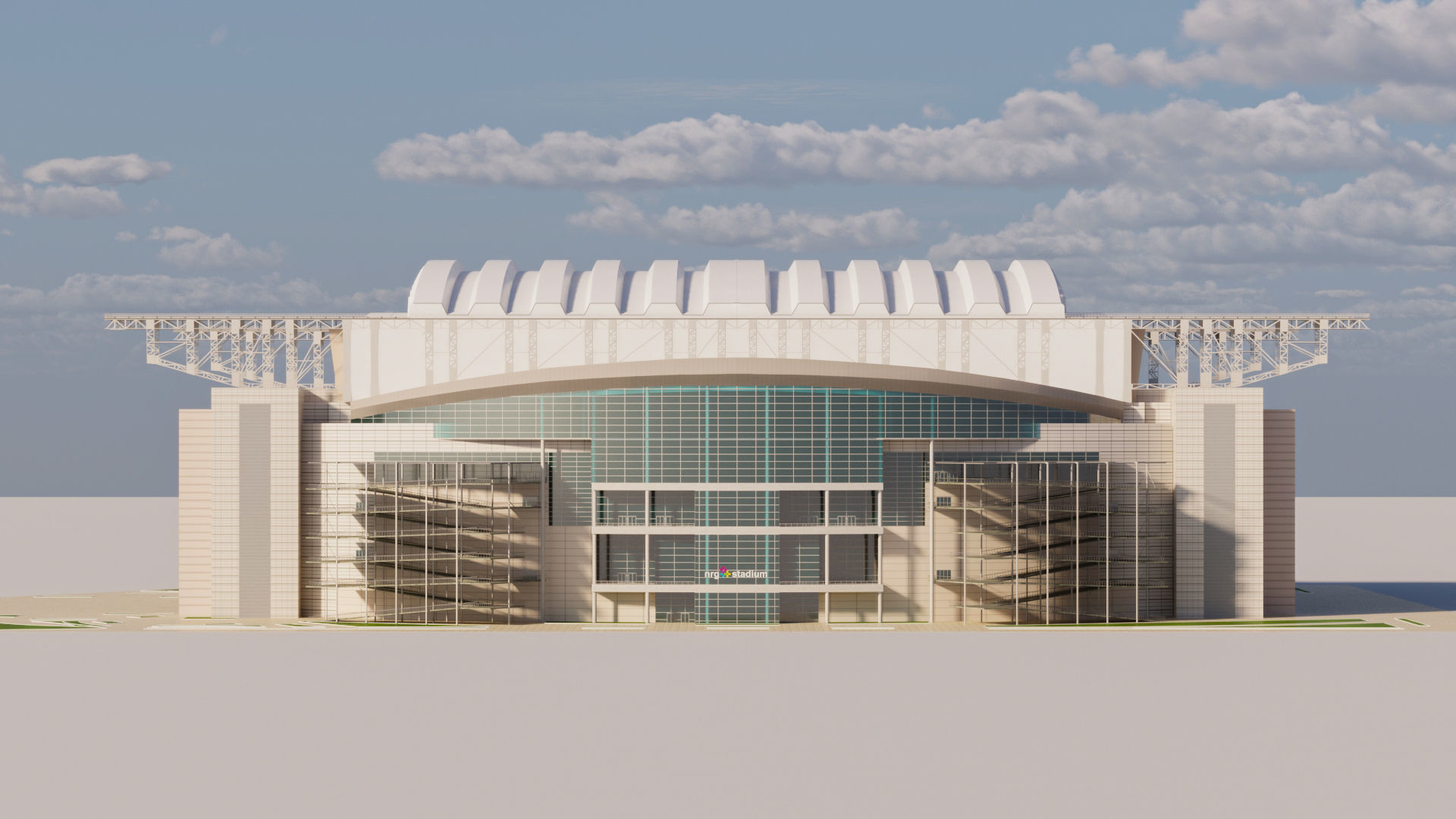 USA Stadiums 3D Model Collection_11