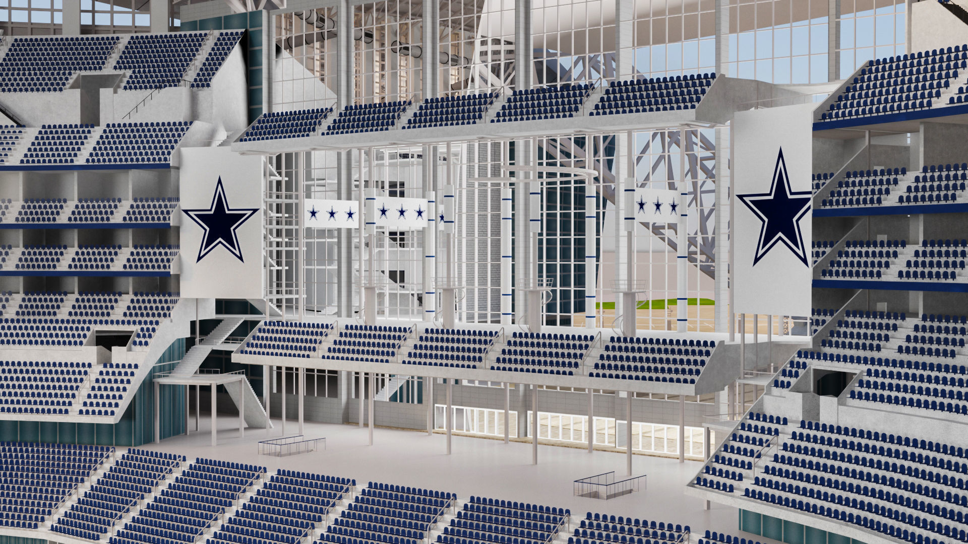 USA Stadiums 3D Model Collection_28