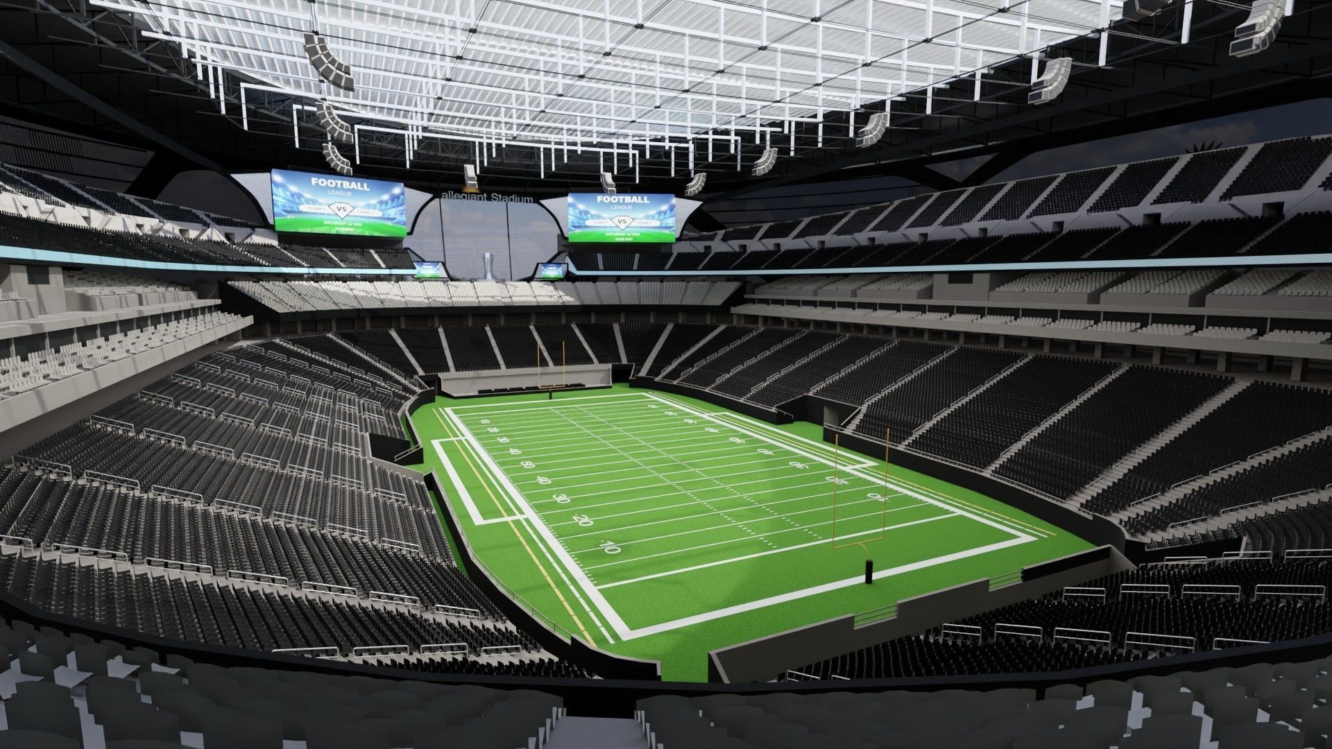 USA Stadiums 3D Model Collection_56