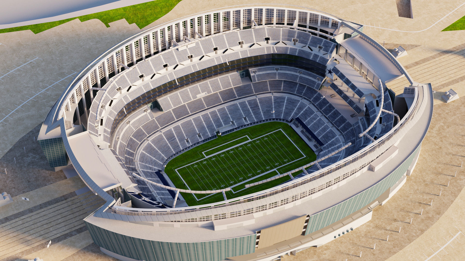 USA Stadiums 3D Model Collection_27