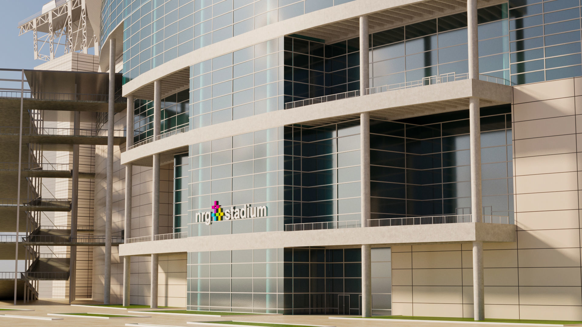 USA Stadiums 3D Model Collection_16