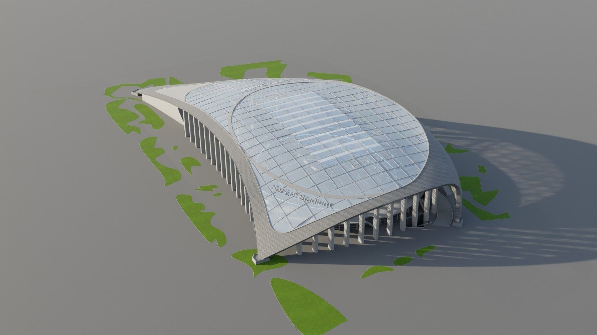 USA Stadiums 3D Model Collection_39