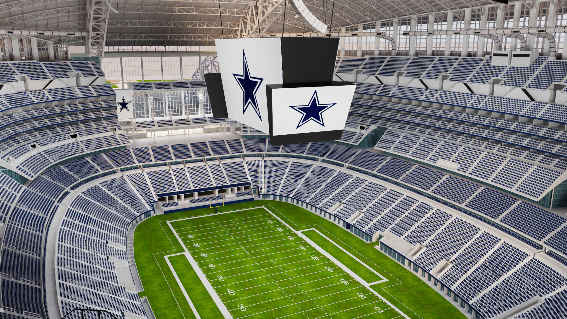 USA Stadiums 3D Model Collection_33